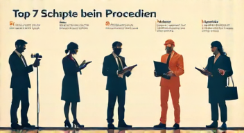 Das sind die Top 7 Schritte beim Prozessieren
