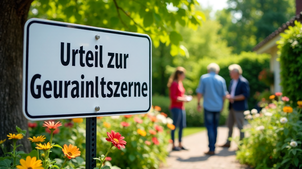 Das Urteil zur Grundstücksgrenze: Rechtsfragen, Nachbarschaft, Gartencenter