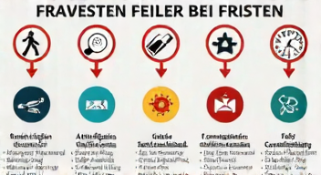 Die 6 häufigsten Fehler bei Fristen