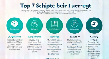 Das sind die Top 7 Schritte beim Umgang mit Steuerrecht