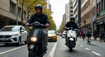 Perspektiven zu E-Scootern im Verkehr